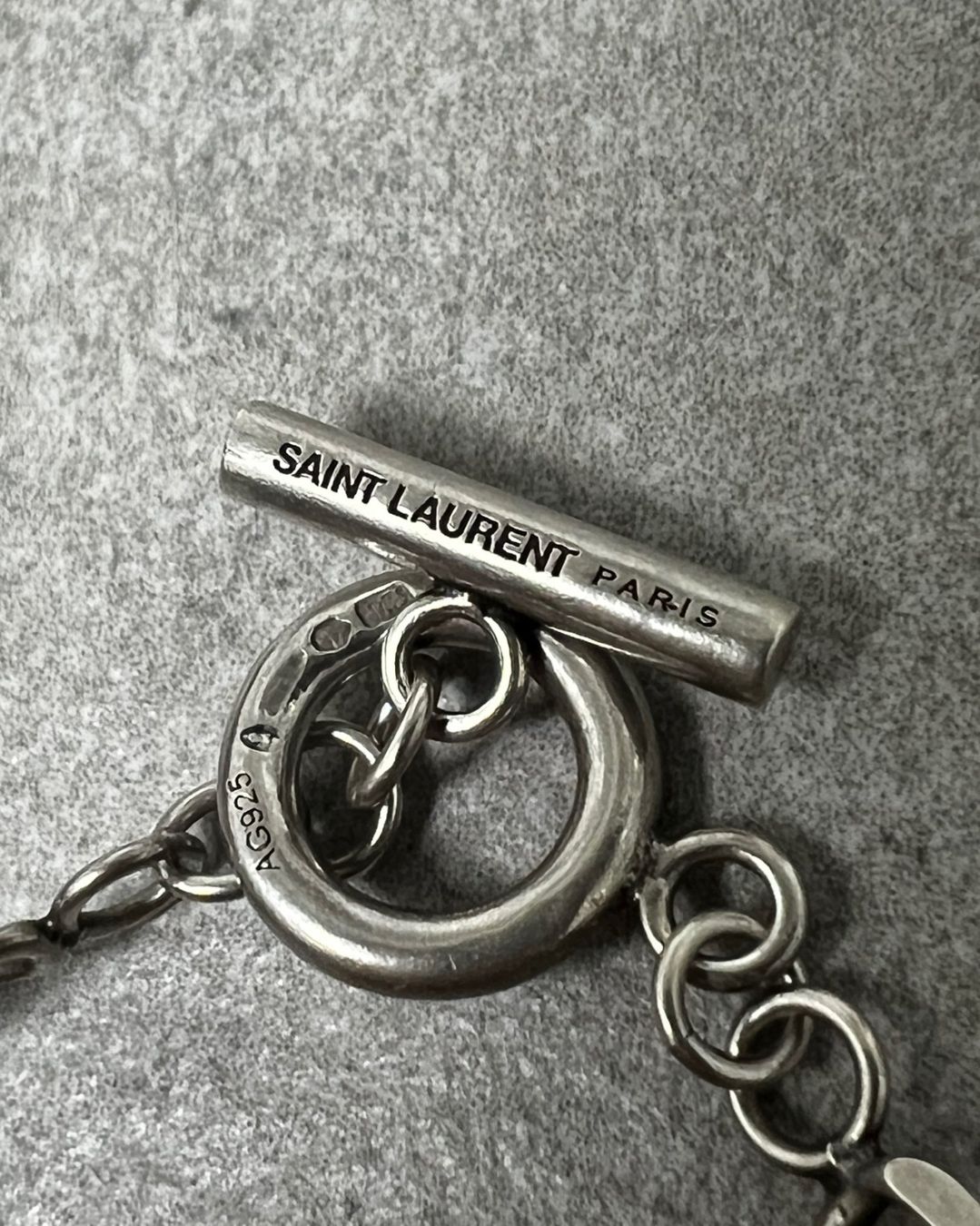 Saint Laurent Catenine: Saint Laurent FW13 925 Silver Eagle Necklace Pendant – Usato da Biel/Bienne venduto da sami0788480082 4