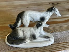 Windhunde Porzellanfigur von 1930