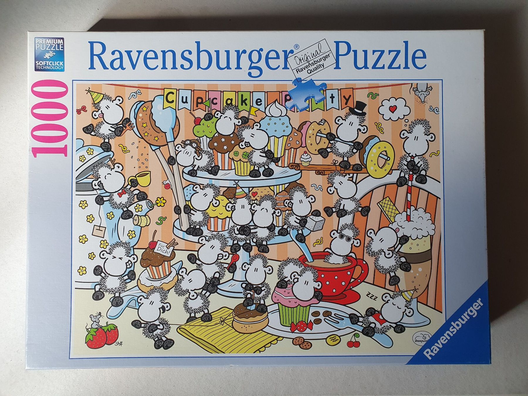 Ravensburger Puzzles: Puzzle: SHEEPWORLD: CUPCAKES - 1000 Teile – D'occasion à Stilli par Mos1