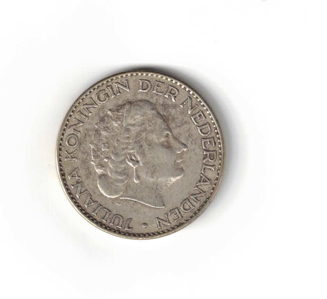Tutti le monete: Holland 1 Gulden 1963 Silber – Usato da Bottmingen venduto da Golferin