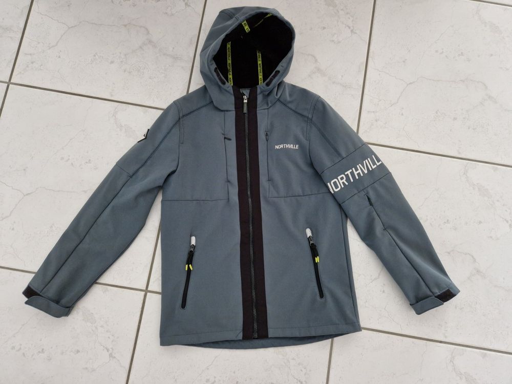 Softshelljacke Kinder McKinley 152 - Schwarz - Zustand Gut - EK4029