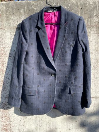 Paul  Smith Anzug dunkelblau gepunktet