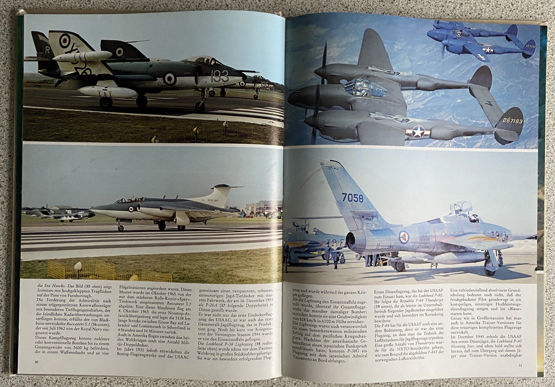 Libri: Buch Flugzeuge in Farbe – Usato da Böckten venduto da Hansi36 2