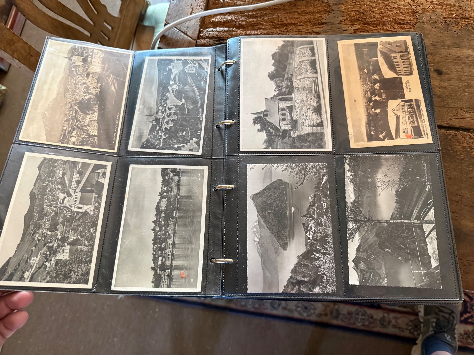 Ansichtskarten: Ansichtskarten Album mit ca. 160 Karten Postkarten – Gebraucht aus Bern von Jwpm66 2