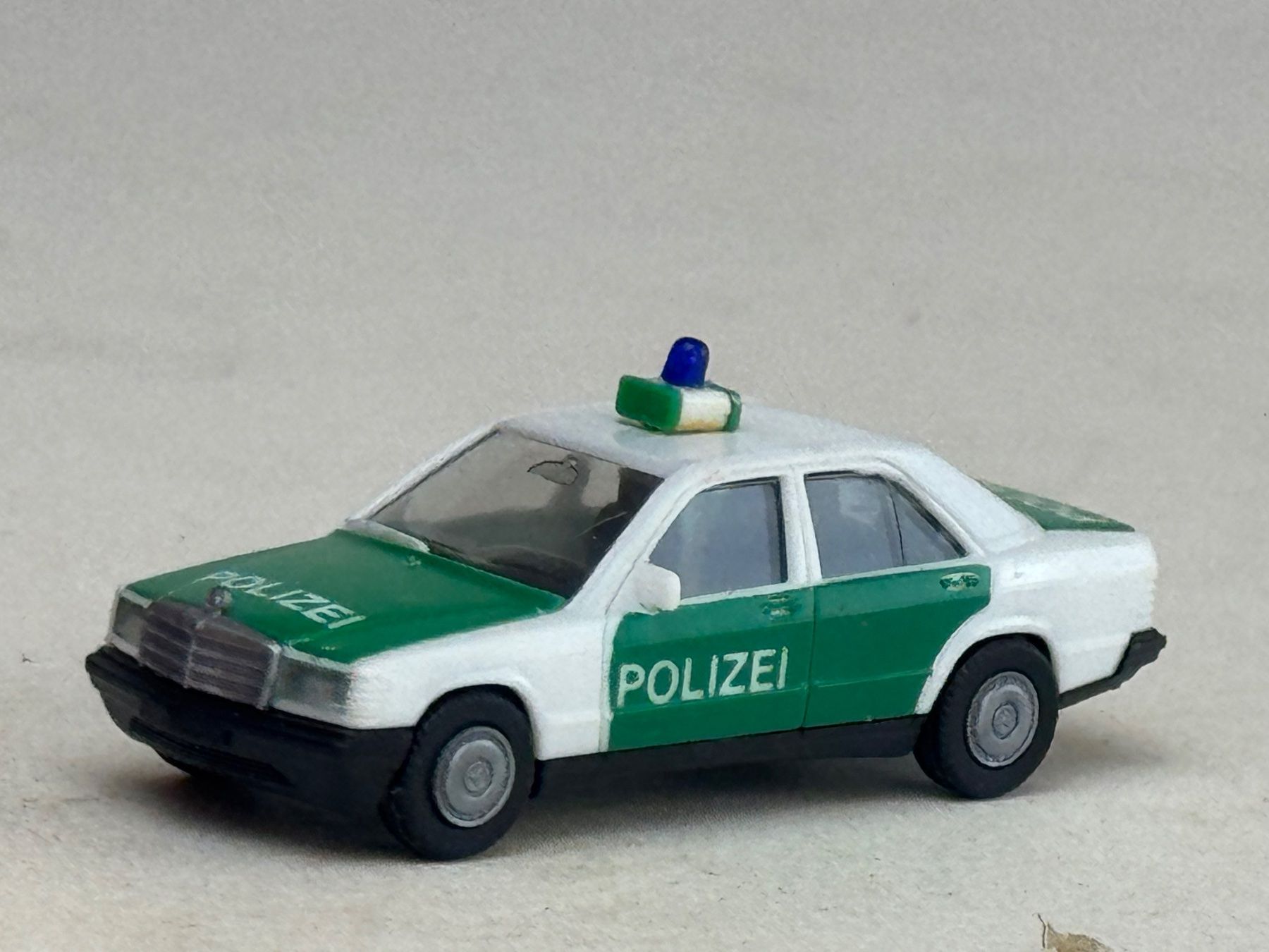 Herpa Modellautos: VE1- Herpa Mercedes 190E Polizei – Gebraucht aus Elm von Wikmtz
