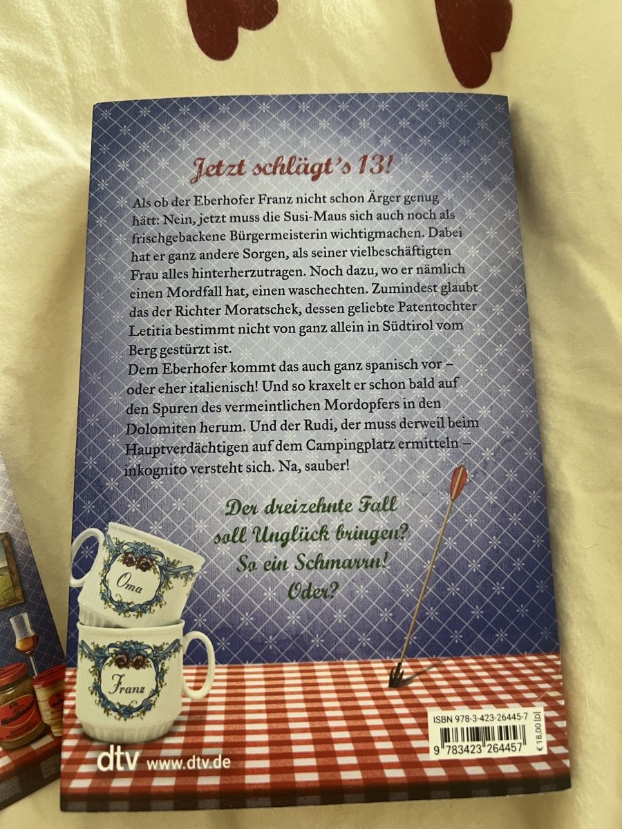 Libri: Rita Falk Apfelstrudel Alibi Buch   – Usato da Ottenbach venduto da ced_vw9h 1