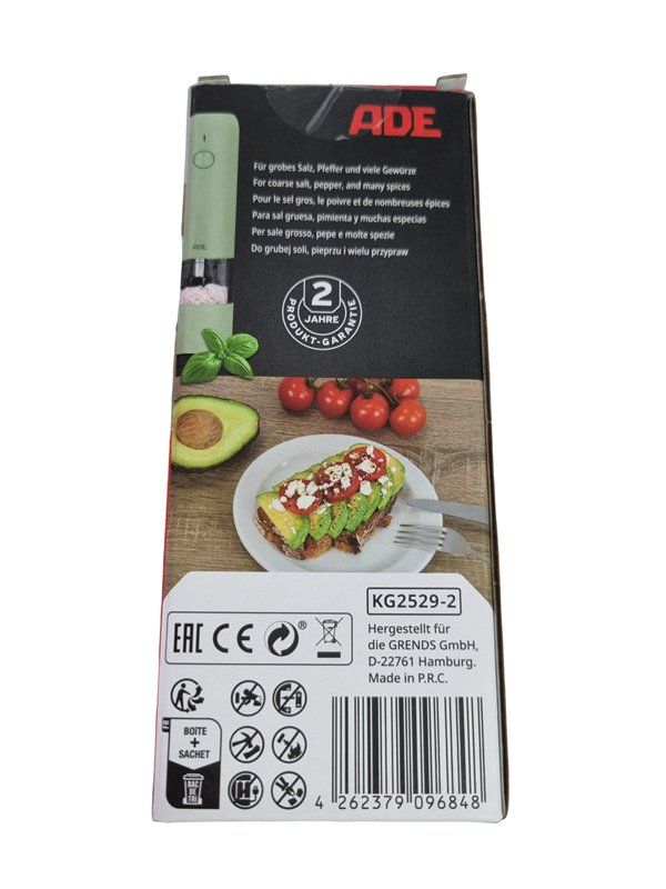 Elettrodomestici da cucina: ADE elektrische Mini-Gewürzmühle – Nuovo (secondo la descrizione) da Wangen b. Olten venduto da Restwert_Wangen 2