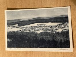 Alte Winter-Ansichtskarte Hahnenklee/Oberharz, Top!