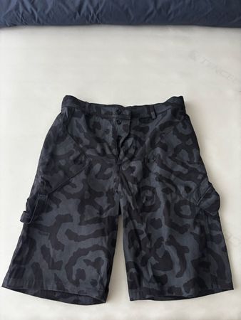 Moschino Animal Print Cargo Shorts