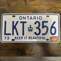 🇨🇦 Autoschild, Ontario LKT-356 - Kanada 