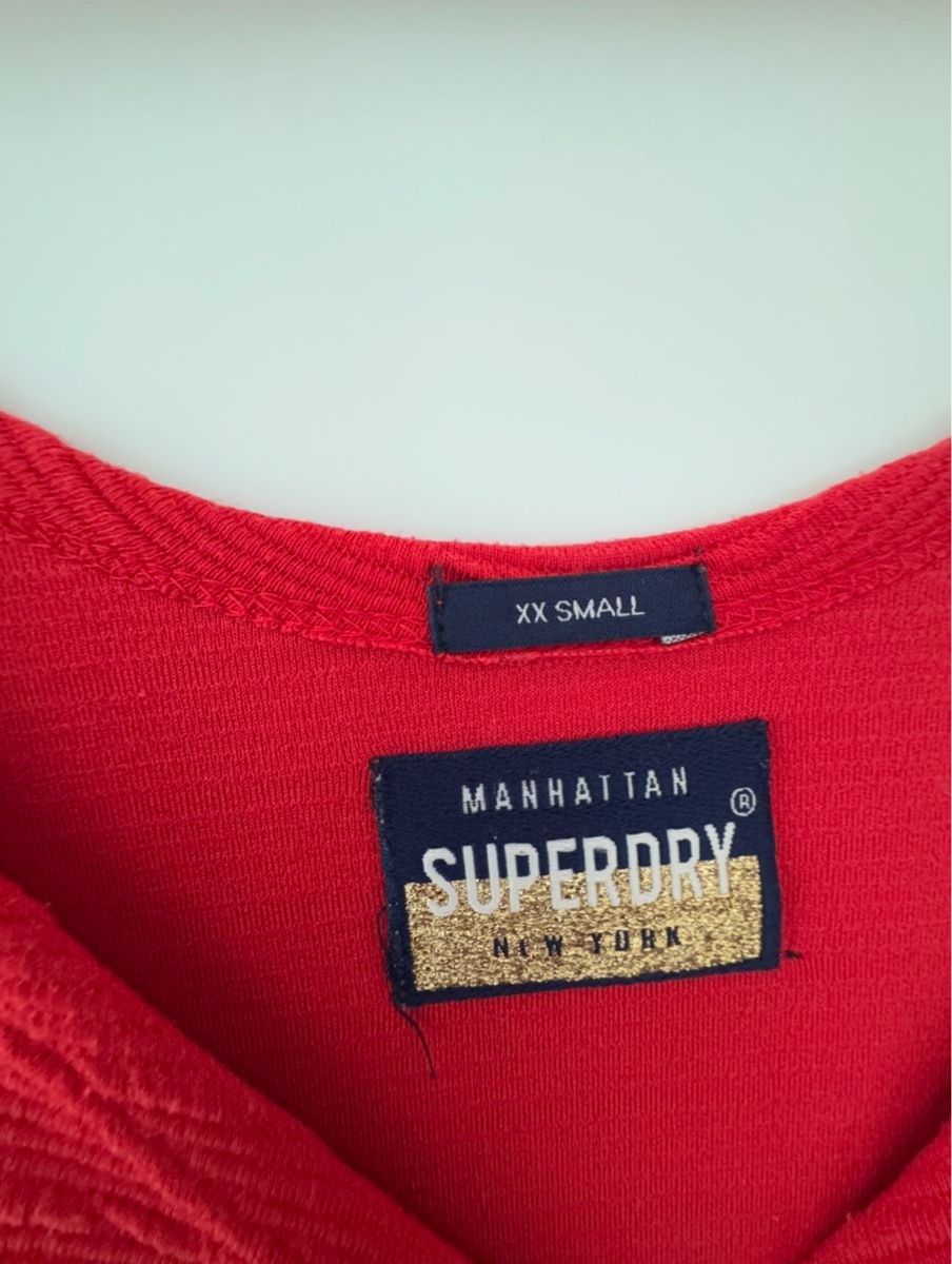 Superdry Vestiti: Red Superdry Skater Dress, Small – Usato da Zürich venduto da saashaa 2