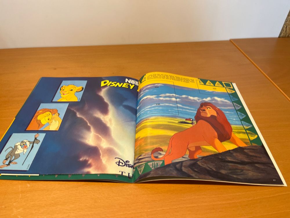 Sammelalbum Panini König der Löwen (Gebraucht) in Künten für CHF 1 ...