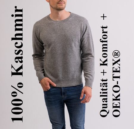 S NEU Cash-Mere Pullover Kaschmir Wolle Sweatshirt Cashmere