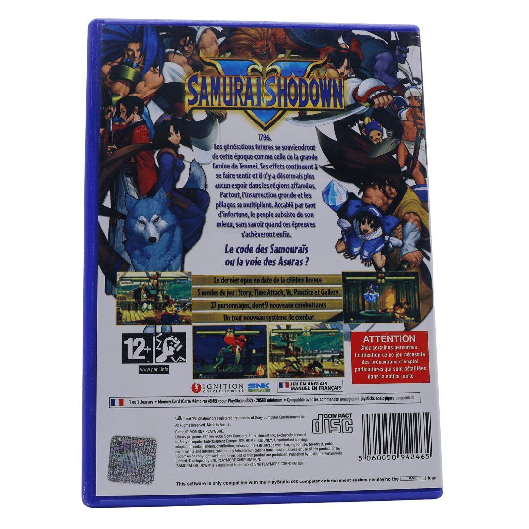 Spiele: Samurai Shodown V - PS2 – Gebraucht aus Paudex von dindeboy 1