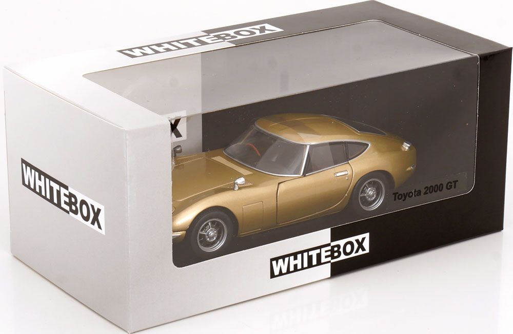 Toyota Modellini d'auto: TOYOTA 2000 GT HELLGOLD 1:24 WHITEBOX – Nuovo e nell'imballaggio originale da Suhr venduto da Moebelsiralfred 3