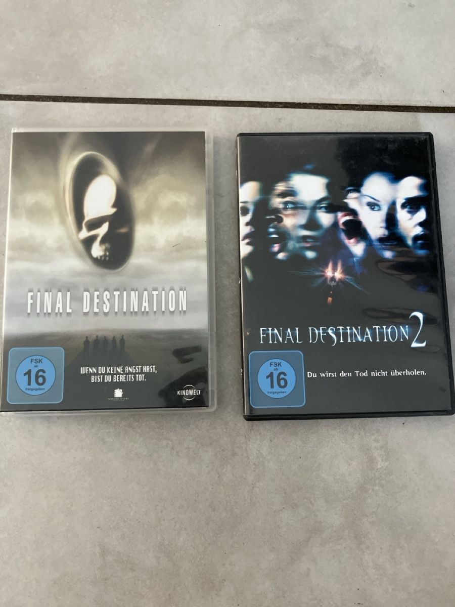 Tutti i DVDs: DVD final Destination 1+2 – Usato da Spreitenbach venduto da Strolch