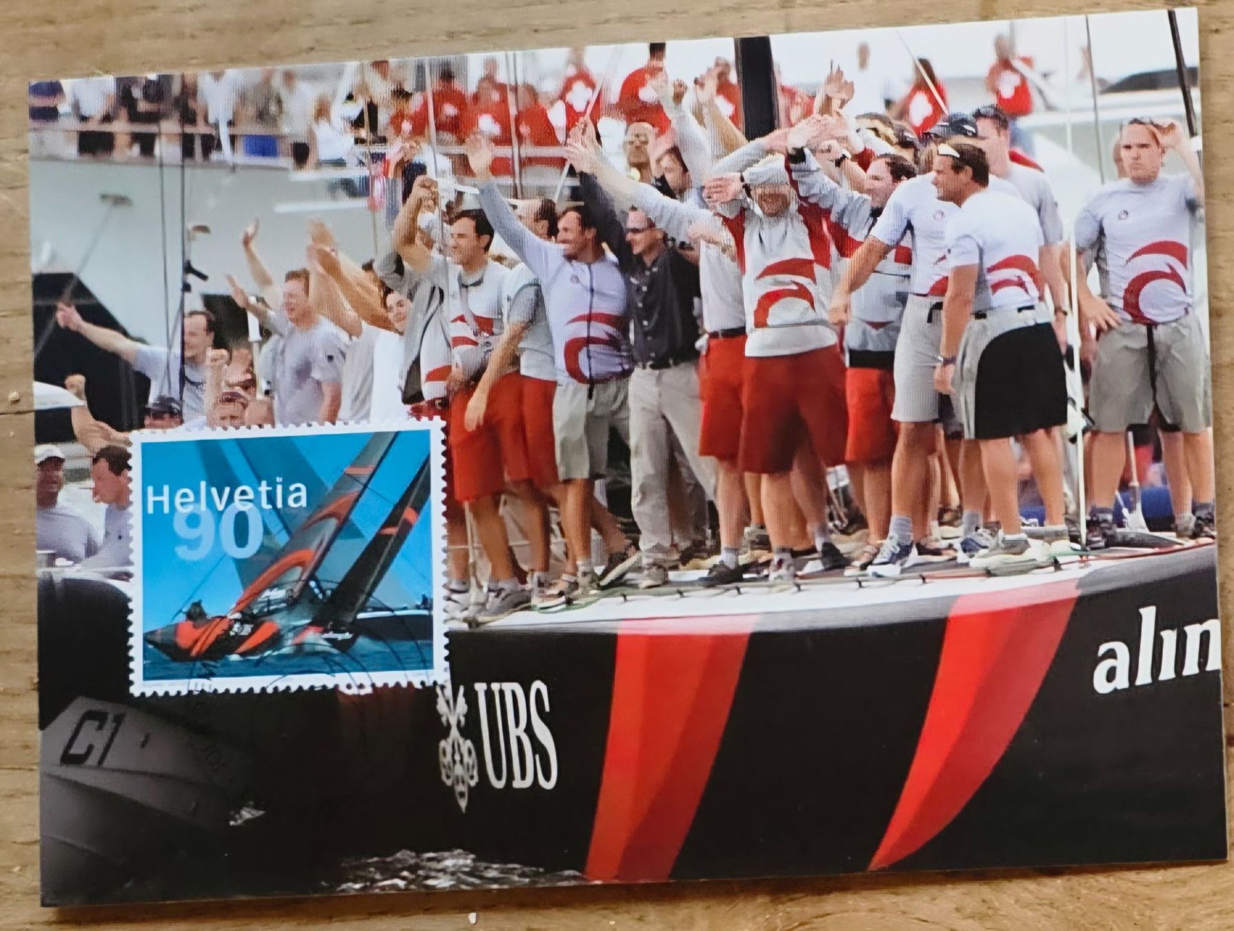 Alle Briefmarken: MAX-Karte Alinghi – Neu (gemäss Beschreibung) aus Les Valettes von Nuba1
