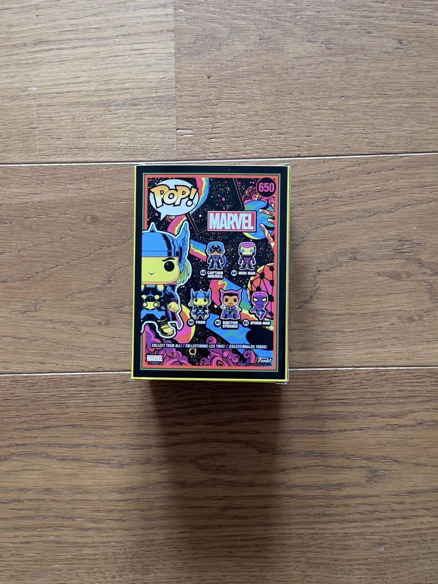 Statuette: Funko Pop! Marvel Blacklight Thor 650 Special Edition – Nuovo e nell'imballaggio originale da Utzigen venduto da perfekten 2