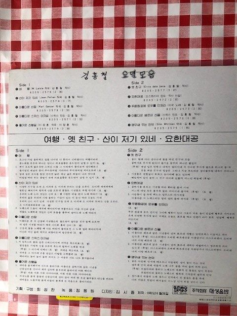 Dischi in vinile: Kim Hong Chul – Usato da Aarwangen venduto da Jukebox3 2