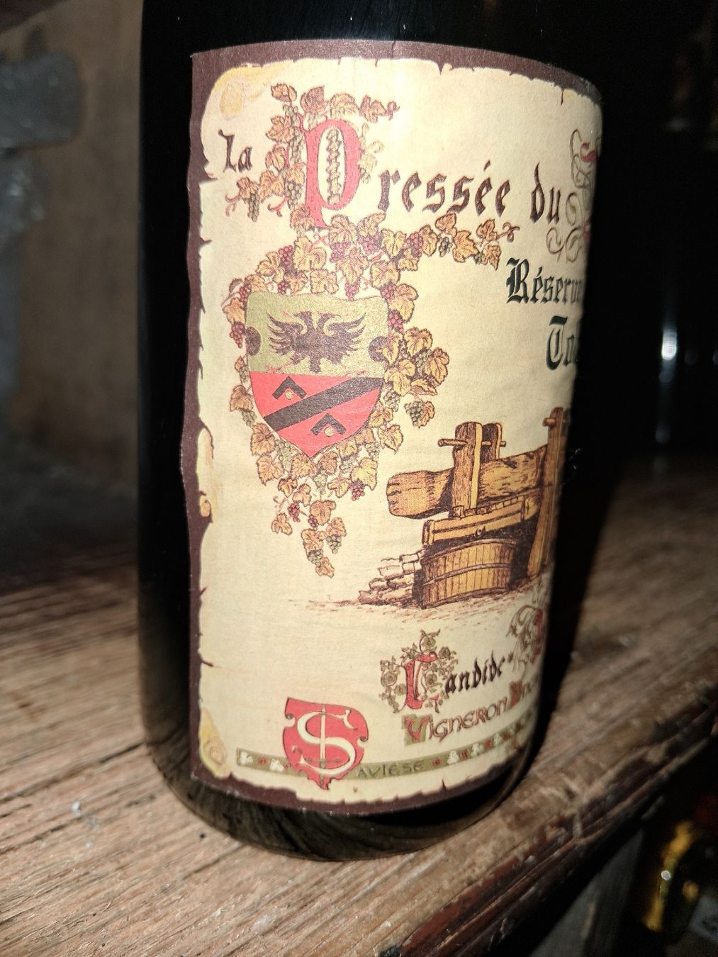 Wein: Candide Réserve Spéciale Tobler 1987 – Neu und originalverpackt aus Le locle von juliensaran 2