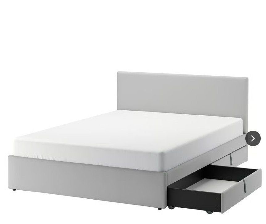 Betten: Gratis: IKEA GLADSTAD Bett 140x200 cm – Gebraucht aus Scharnachtal von devin03