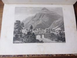 Livre environ 42 gravures de Suisse 19èm