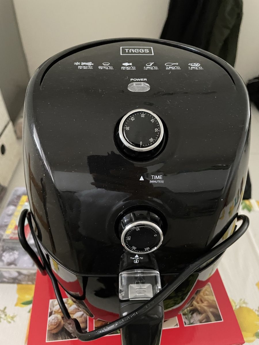 Elettrodomestici da cucina: Friggitrice ad aria calda Trebs 1,5 litri, colore nero – Usato da Lugano venduto da Mic13 2