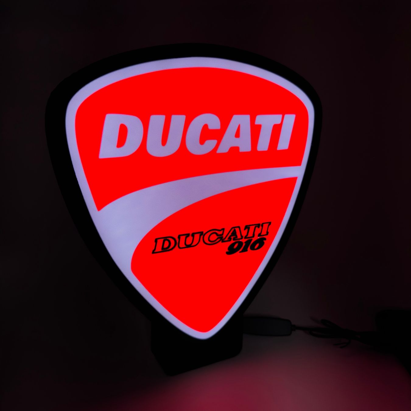 Lampade: Lightbox lumière led DUCATI – Nuovo (secondo la descrizione) da Vicques venduto da PAMB3D 1