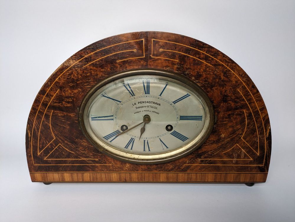 Horloge De Poche Vintage La Pendastrava - Rare, Mouvement à Réviser, Bon état Général