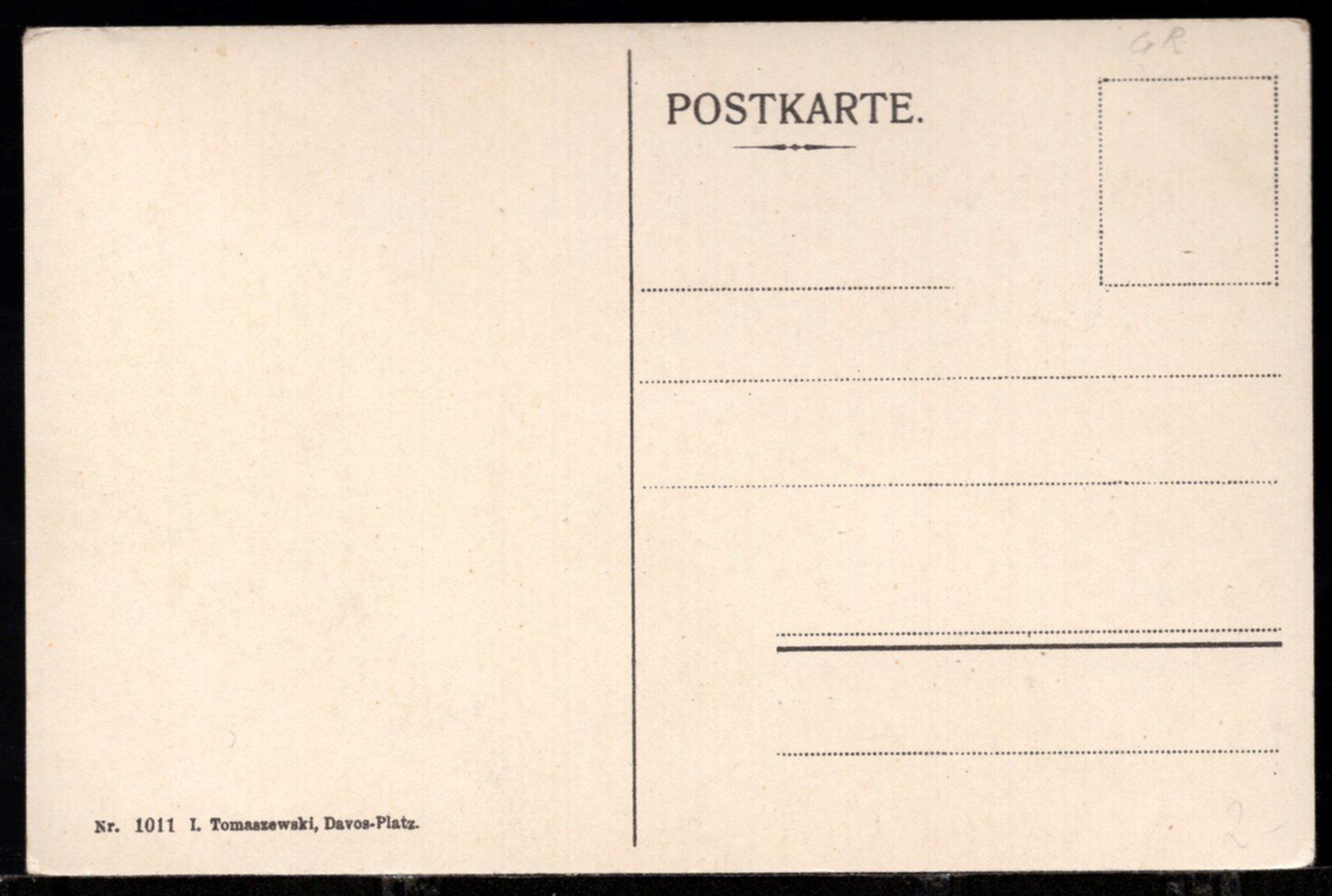 Cartoline postali: Davosersee m. d. deutschen Heilstätte – Usato da Aarau venduto da kufi44 2
