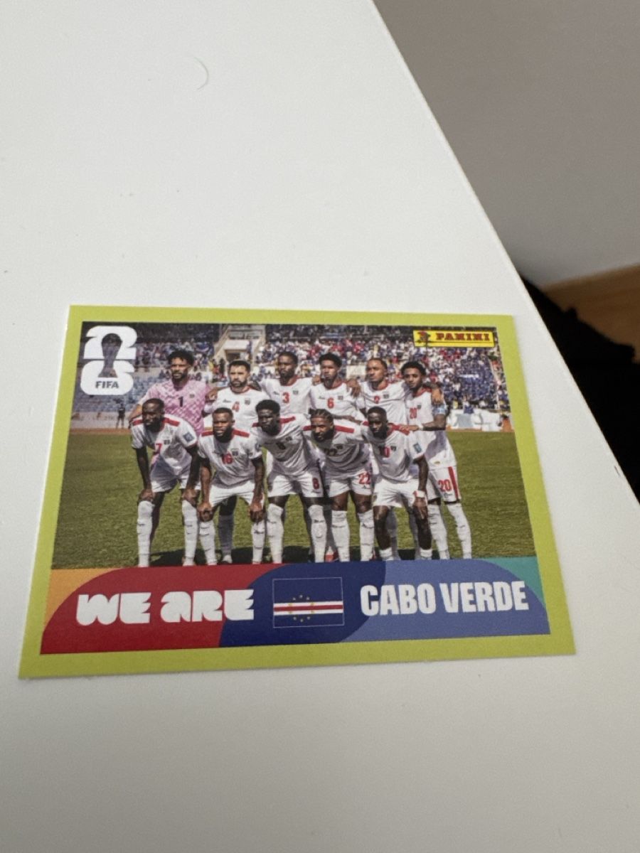 Panini Carte collezionabili: We are Cabo Verde panini wm 2026 original – Nuovo (secondo la descrizione) da Aarau venduto da Caferr