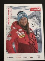Priska Nufer Autogrammkarte - Ski Alpin Star Schweiz