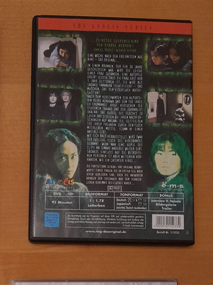 Tutti i DVDs: DVD The Ring 2 - Der Videofluch - Horrorfilm – Usato da Steffisburg venduto da FutureOne 1