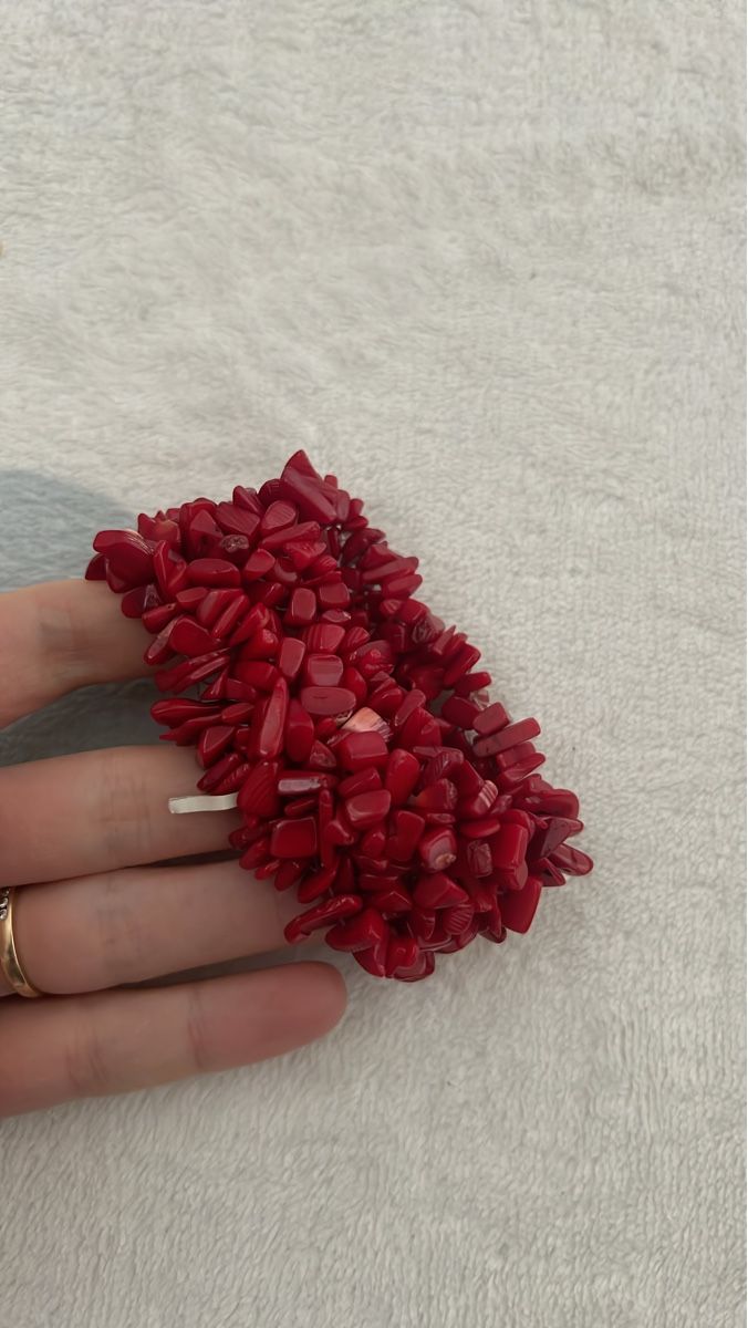 Bracciali & Braccialetti: Bracelet en corail rouge véritable – Nuovo e nell'imballaggio originale da Ropraz venduto da Angy.ruiz