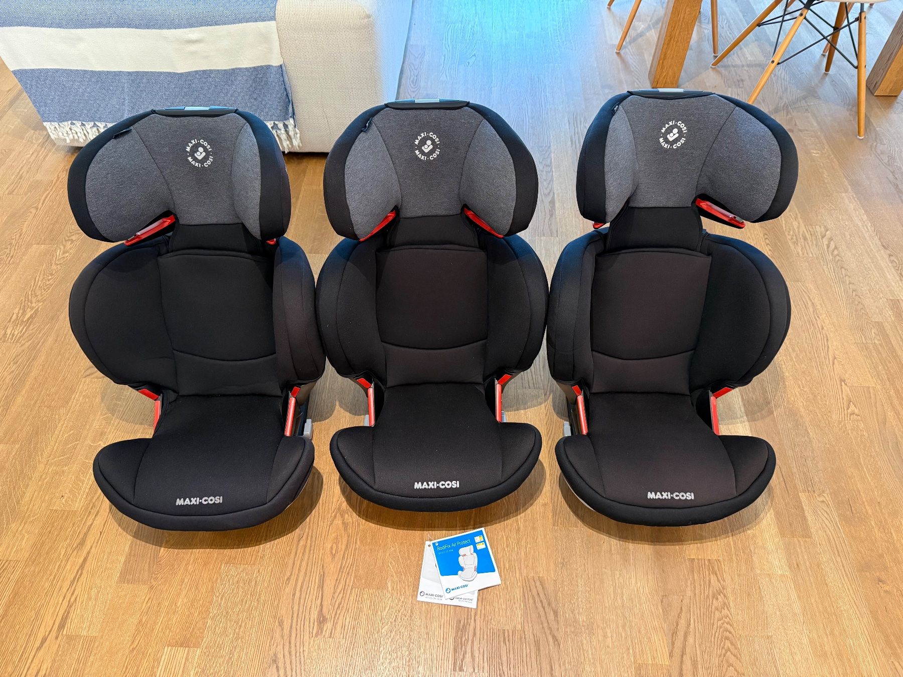 Maxi-Cosi Seggiolini per auto: 3x Maxi-Cosi RodiFix AirProtect mit ISOFIX – Usato da Zürich venduto da Happy14