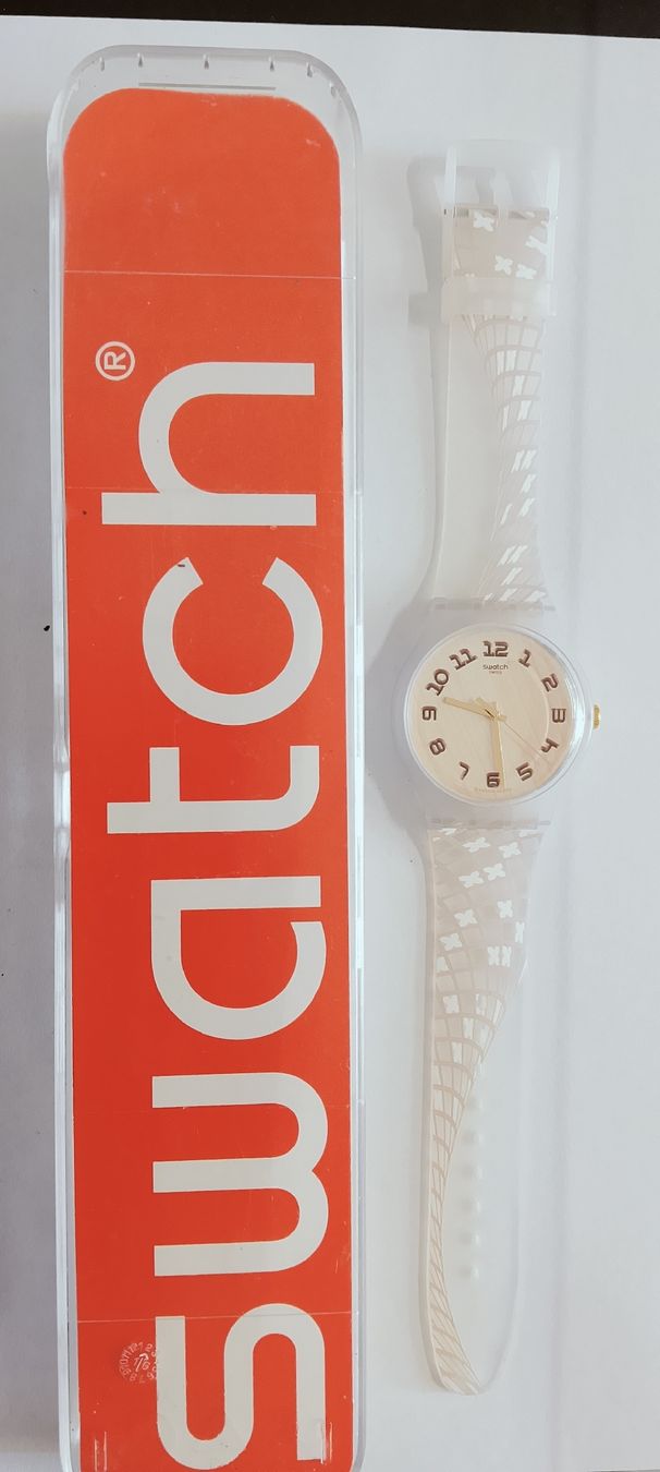 Swatch Uhren:  neue grosse Swatch läuft  – Neu (gemäss Beschreibung) aus Biel/Bienne von Vintage-timearts