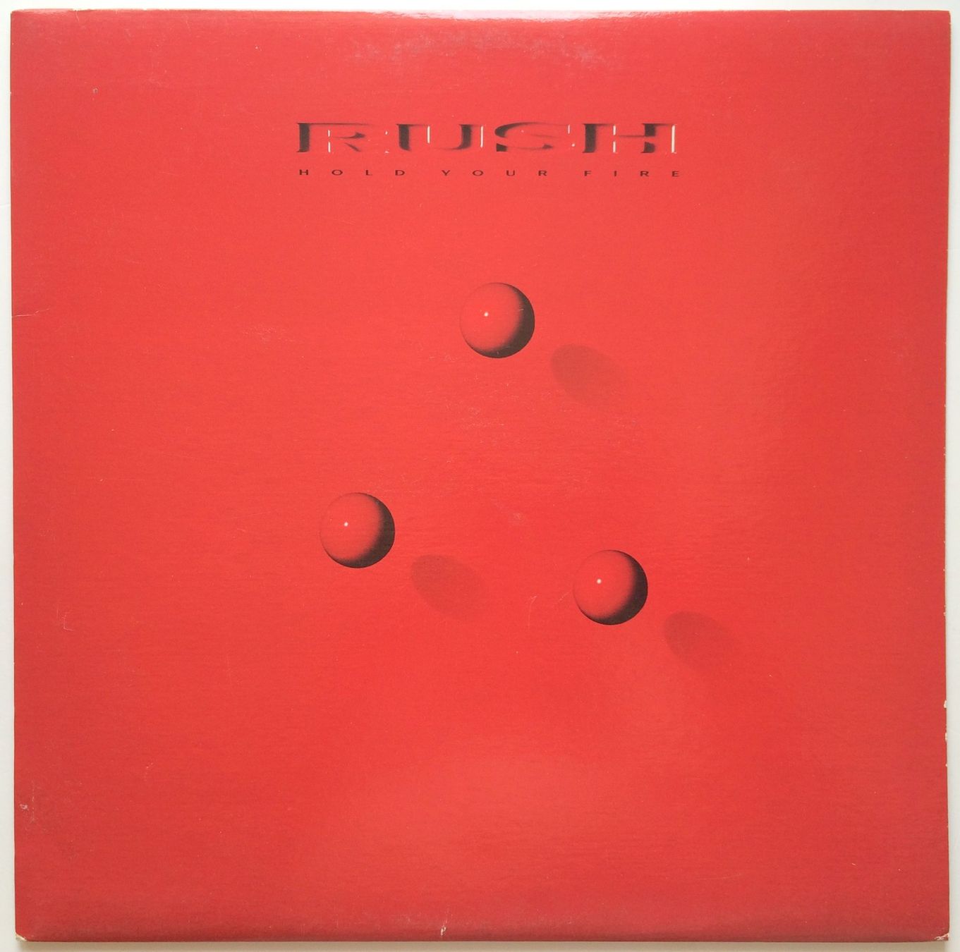 Schallplatten: RUSH - HOLD YOUR FIRE – Gebraucht aus Bottens von