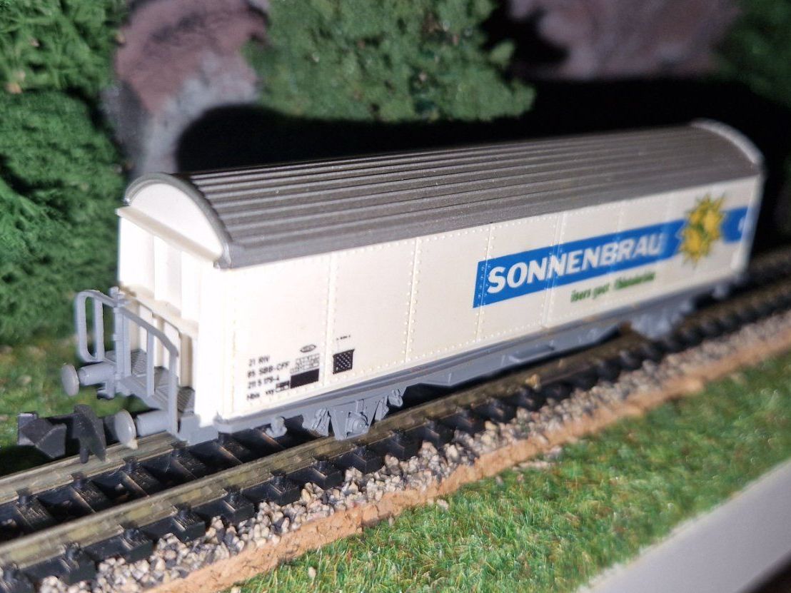 Roco Modellini di ferrovie: Roco Spur N SBB Habis "Sonnenbräu" – Usato da Unterengstringen venduto da b.kaiser81