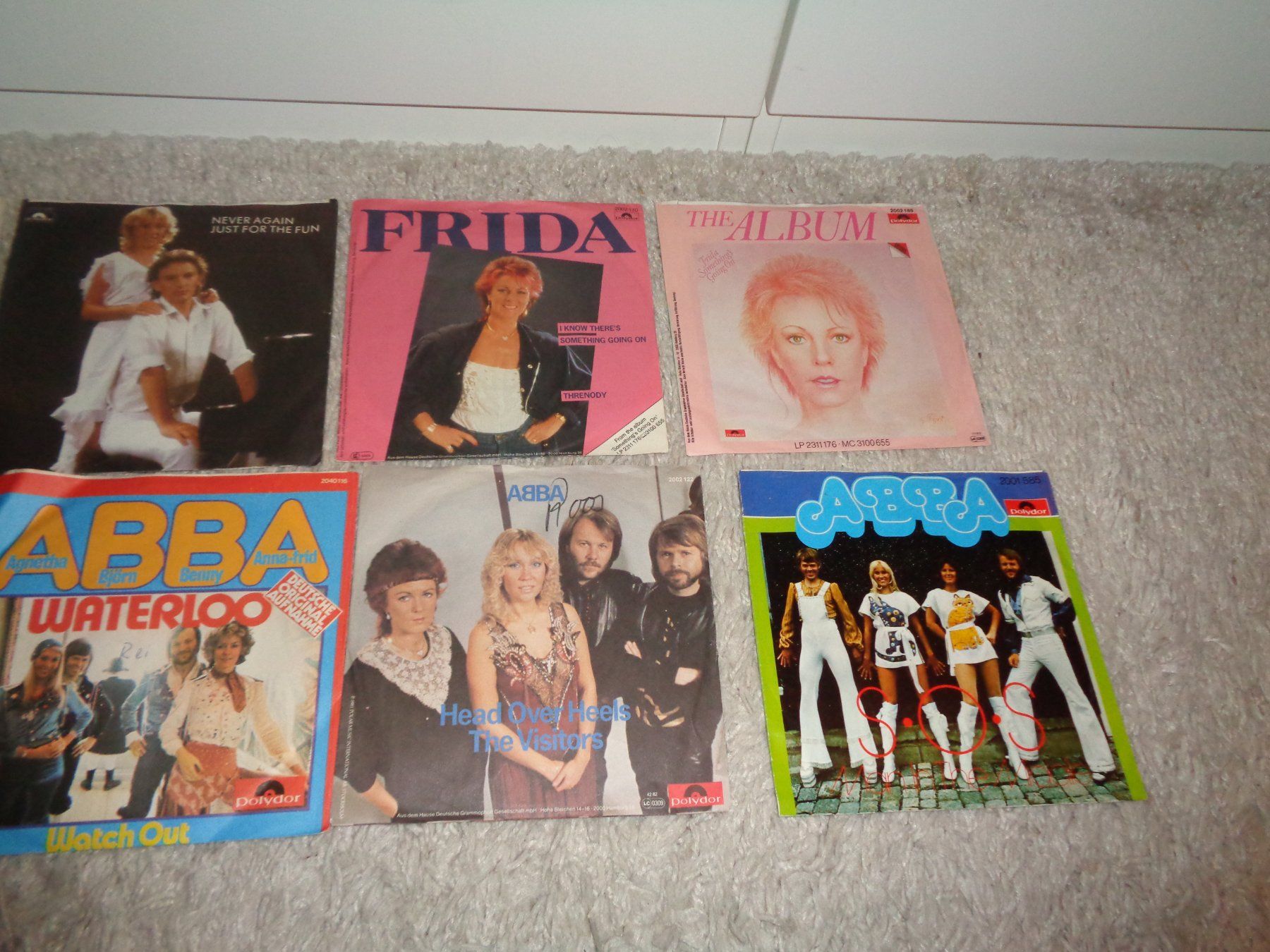 Schallplatten: *** ABBA Fan-Paket *** / Singles – Gebraucht aus Othmarsingen von Leuchtturmlady 3