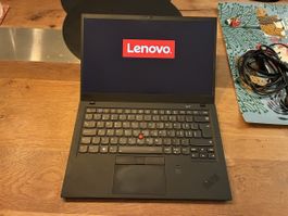 Lenovo ThinkPad X1 Carbon 6th Gen Laptop schwarz