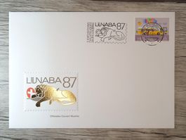 TR51 Enveloppe + Timbre Suisse 1987