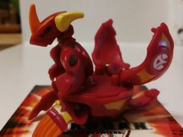 Bakugan Gundalian Invaders Hélix Dragonoid Pyrus 800G B2