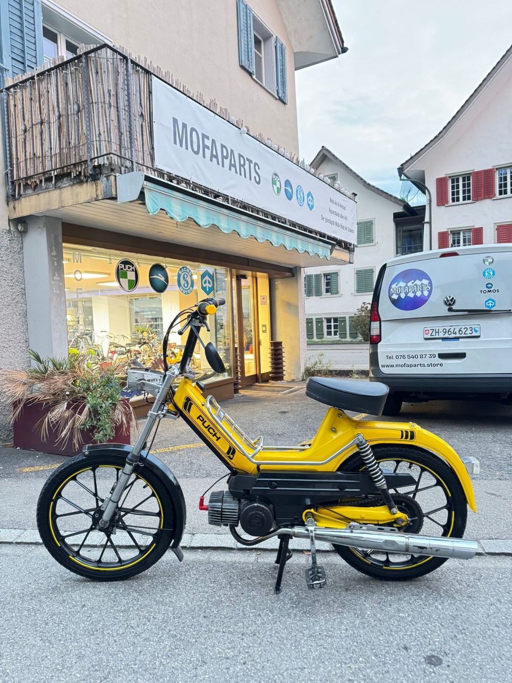 Puch Mofas: Puch Maxi S mit Ausweis – Gebraucht aus Schmerikon von Mofaparts
