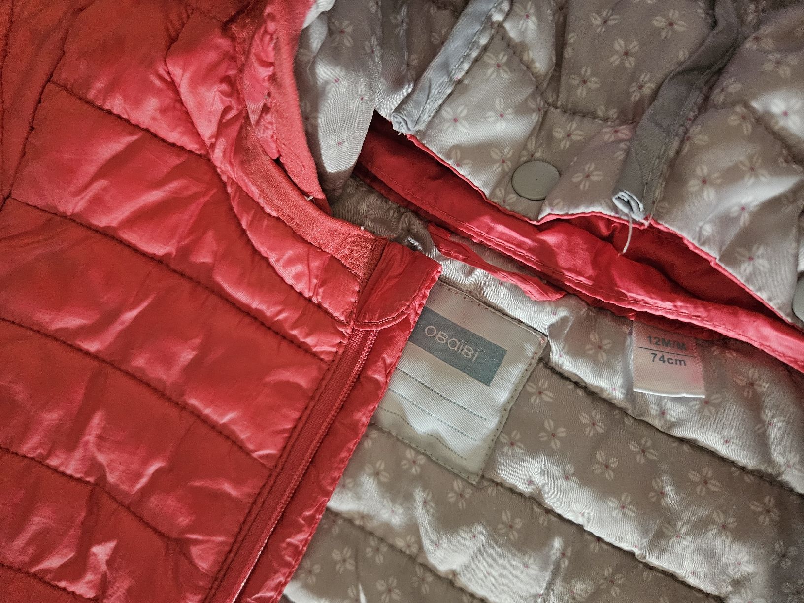 Okaidi Vestes & Manteaux: Jacke Obaïbi, Gr. 74/80 – D'occasion à Worb par jun_fj8w 1