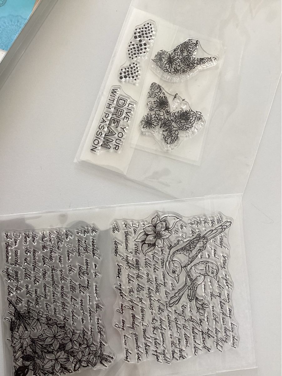 Bastelsets: Stempelset und Stanzer – Neu und originalverpackt aus Schüpfheim von W010 5