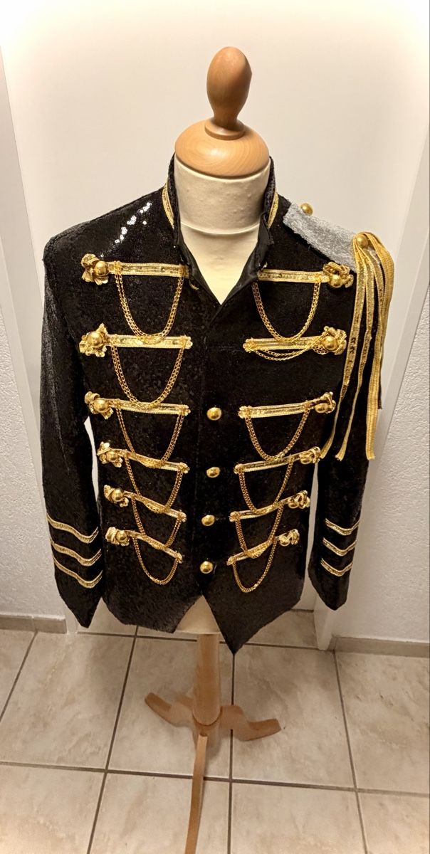 Jacken: Jacke Pailletten schwarz gold – Neu und originalverpackt aus Laufen von jimknopf061 3