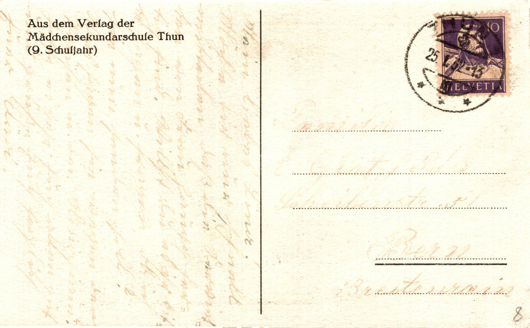 Cartes postales: Kirche Thun – D'occasion à Bronschhofen par Astore 1