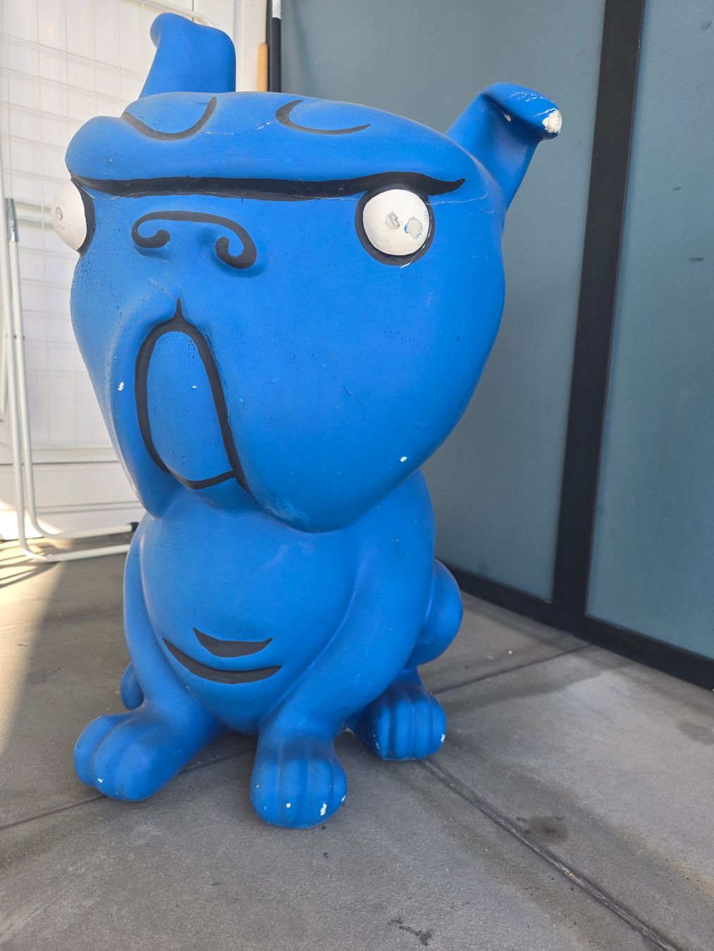 Sculture & Statue: Blue Dog Art Deco – Usato da Cham venduto da GianniQ 1