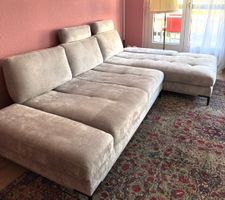 Wohnlandschaft in Beige - Perfekt für gemütliche Tage