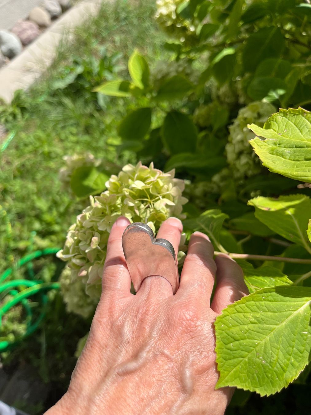 Ringe: Origineller Silberring, innen hohl – Gebraucht aus Ebmatingen von Giggelisuppe 1